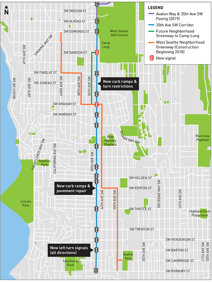 Phase 2 improvements to 35th SW set to get underway this fall; Changes ...